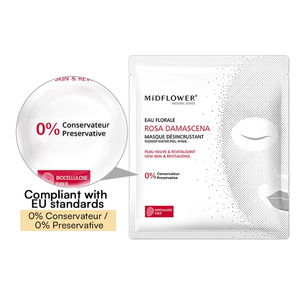 Rosa Damascena Biocellulose Peel Mask